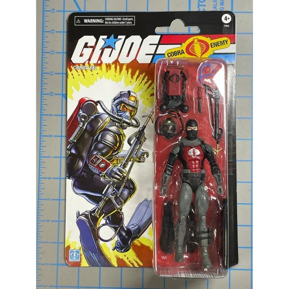 G.I. Joe Retro Cardback Cobra Enemy Eel Action Figure 6